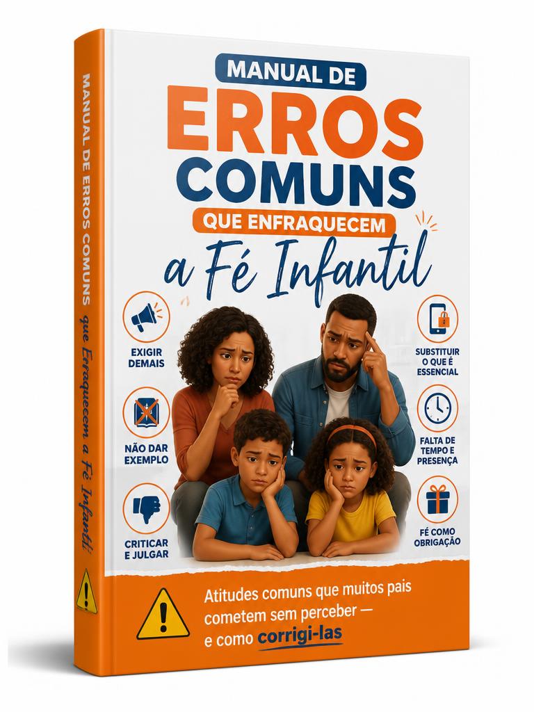 Manual de Erros Comuns que Enfraquecem a Fé Infantil