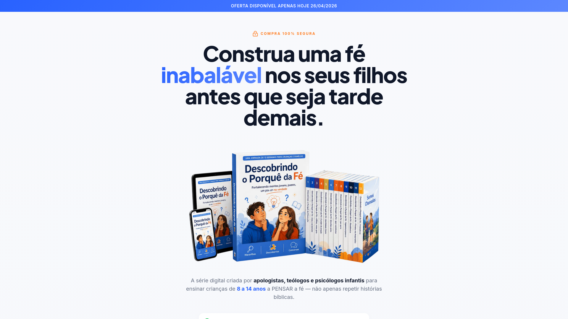 Série Descobrindo o Porquê da Fé